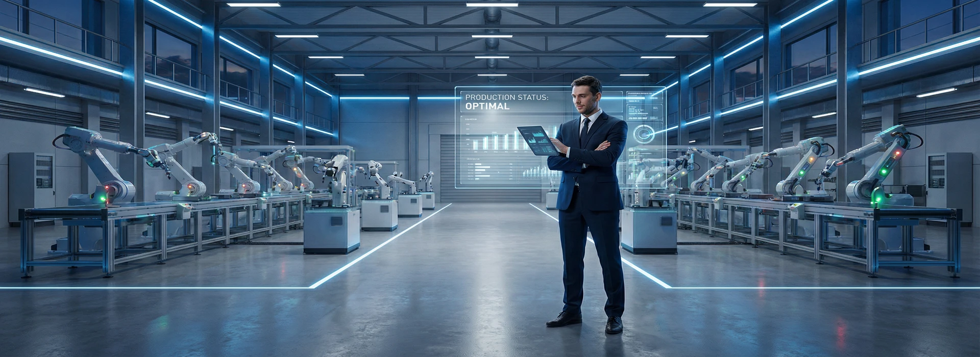 Fábrica de manufactura industrial avanzada